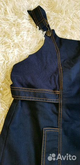 Платье-сарафан джинсовый для беременных