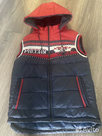 Жилетка утепленная на мальчика (10-12 лет) р44