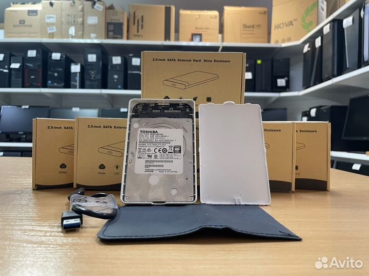 Бокс USB 3.0 + Жесткий диск 500Gb