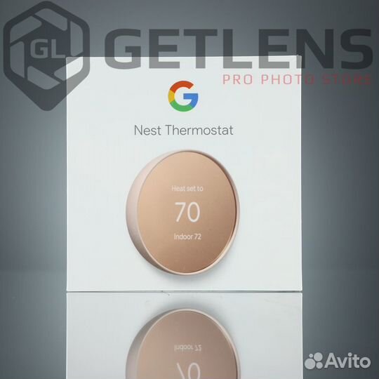 Термостат Google Nest Thermostat (Sand, GA02082)