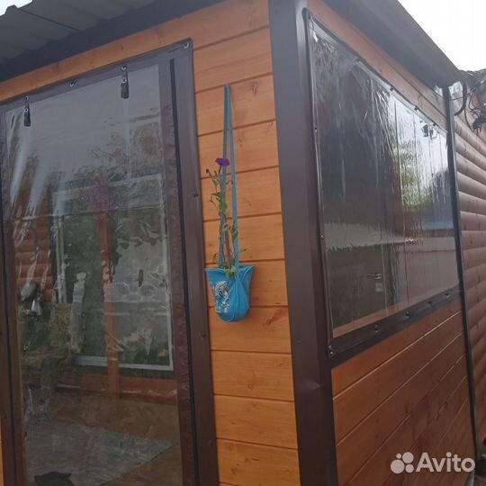 Мягкие окна для террасы