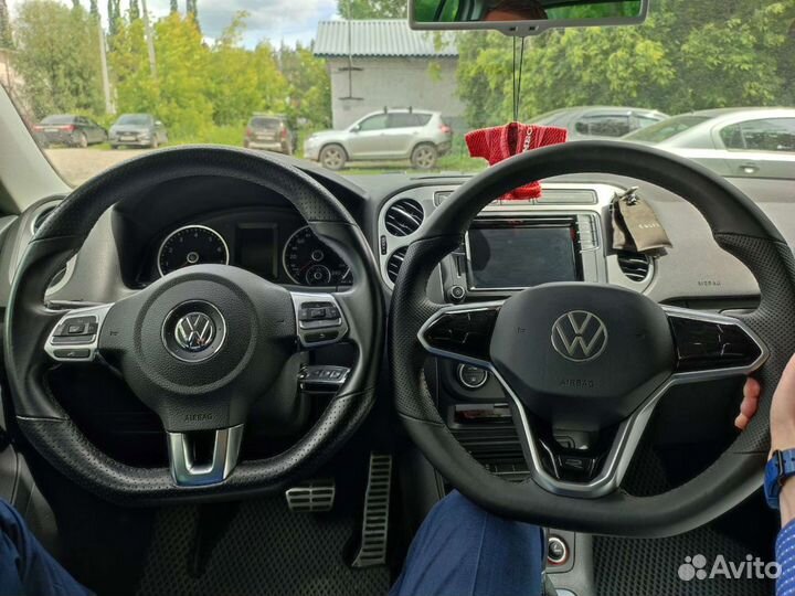 Новый сенсорный мультируль R-line VW с обогревом