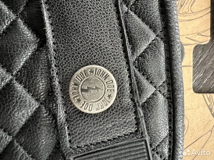 Мотоперчатки с кевларом John Doe Tracker Black