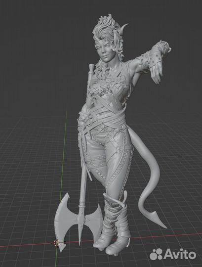 Фигурка Карлах из Baldur's Gate