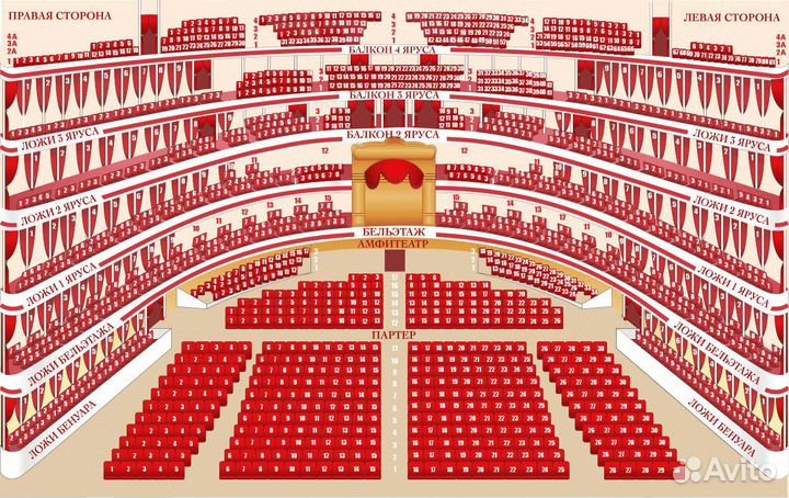 Билеты в Большой театр Историческая и Новая сцена