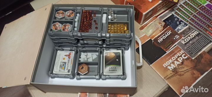 Покорение Марса +, настольная игра