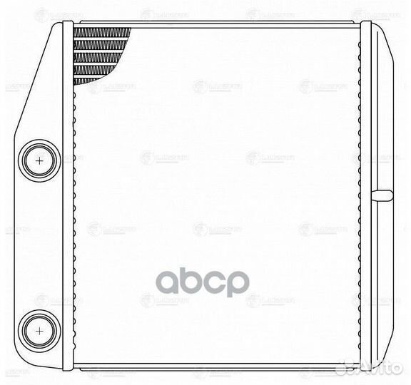 Радиатор отоп. для а/м Opel Corsa D (07) (LR