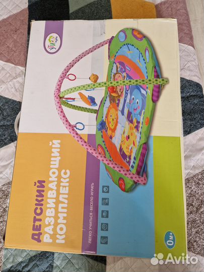 Детский развивающий коврик для малышей