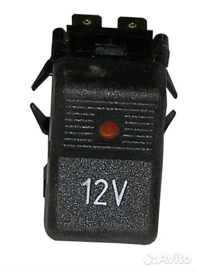 Клавиша преобразователя напряжения (знак 12V)