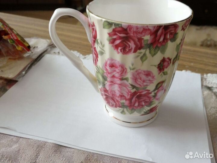 Кружка СССР 300мл, тарелки