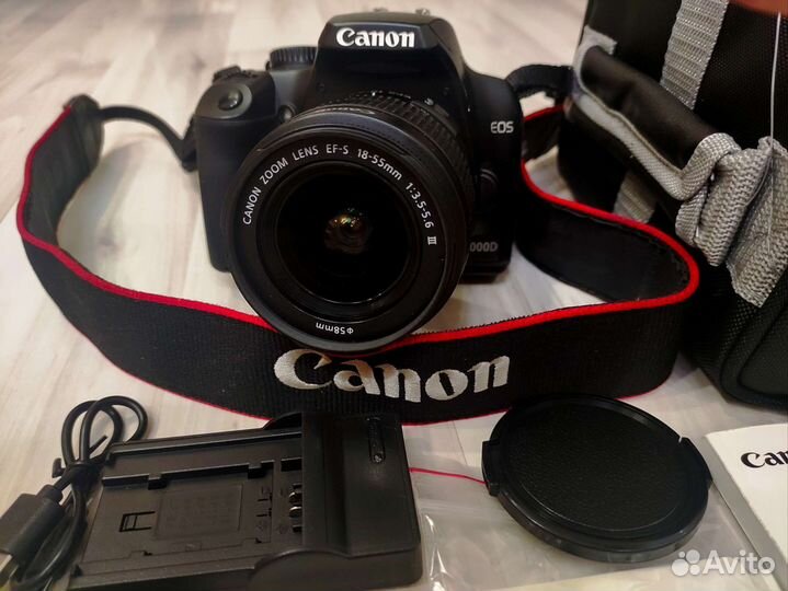 Canon EOS 1000D Зеркальный цифровой фотоаппарат