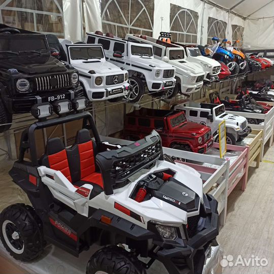 Детские электромобили новые в наличии