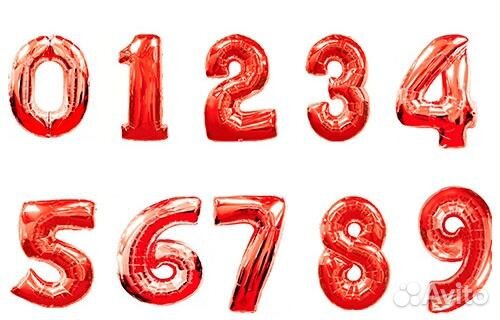 Воздушный Шар Цифра