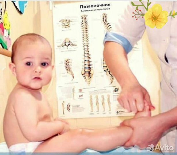 Детский массаж с выездом на дом