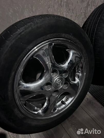 Литые диски toyota r15 5x114.3 15x6jj 45