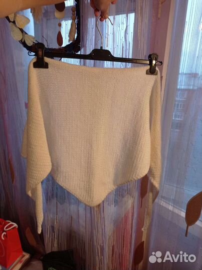 Шарф - косынка вязаная