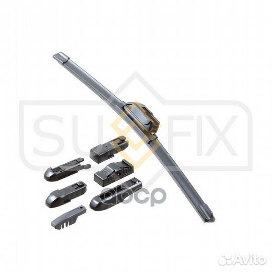 Щетка стеклоочистителя бескаркасная, 350мм 350