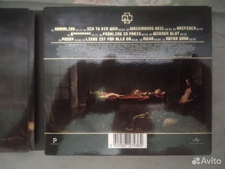 Rammstein - Liebe ist fur alle da / Rosenrot сд/CD