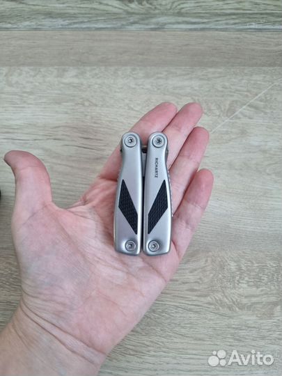 Мультитул Richartz Grip Tool Pocket, серый, 11 опц