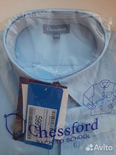 Рубашка на мальчика р. 140