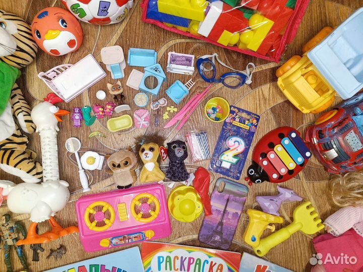 Пакет игрушек развивающих,музыкальных