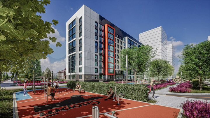 1-к. квартира, 32,3 м², 16/18 эт.