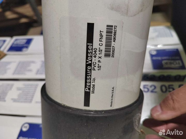 Корпуc PVC для мембраны обратного осмоса