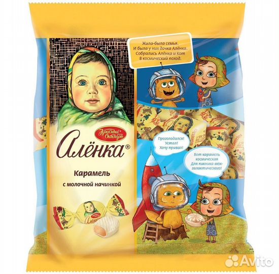 Опт - Конфеты Карамель Алёнка 250г