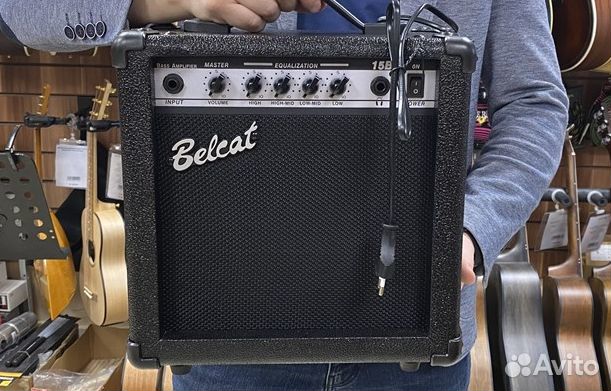 Комбо басовый Belcat + Аксессуар