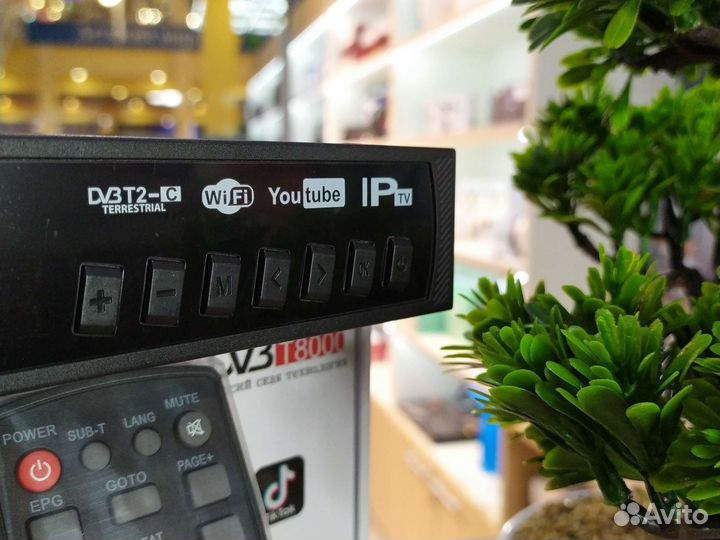 Цифровая приставка DVB-T2 (новая, гарантия)