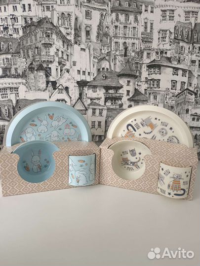 Новый Набор посуды детский посуда для малышей