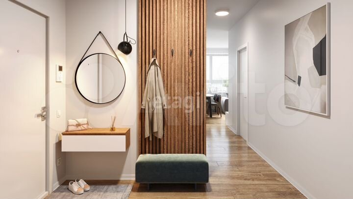 2-к. квартира, 33,7 м², 4/17 эт.