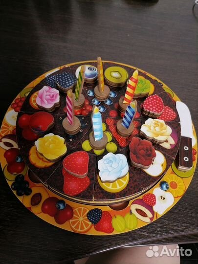 Детский торт пазл