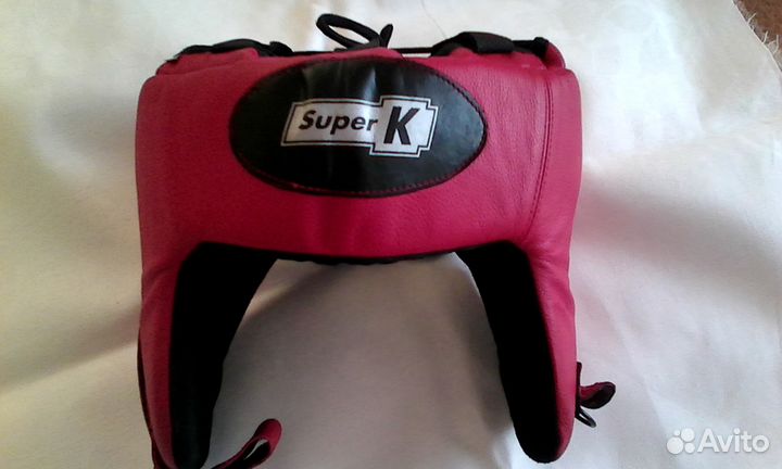 Шлем кожаный бокс