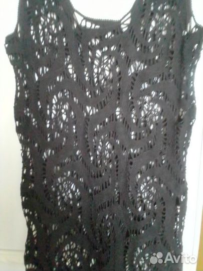 Платье вязаное