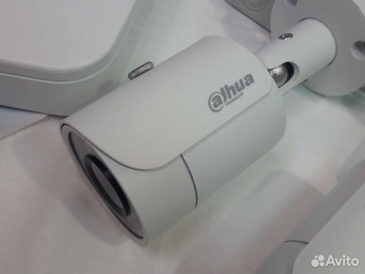 Камеры видеонаблюдения 8 шт 4Мп Dahua
