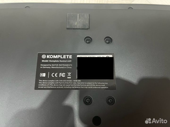 Native instruments komplete kontrol A49