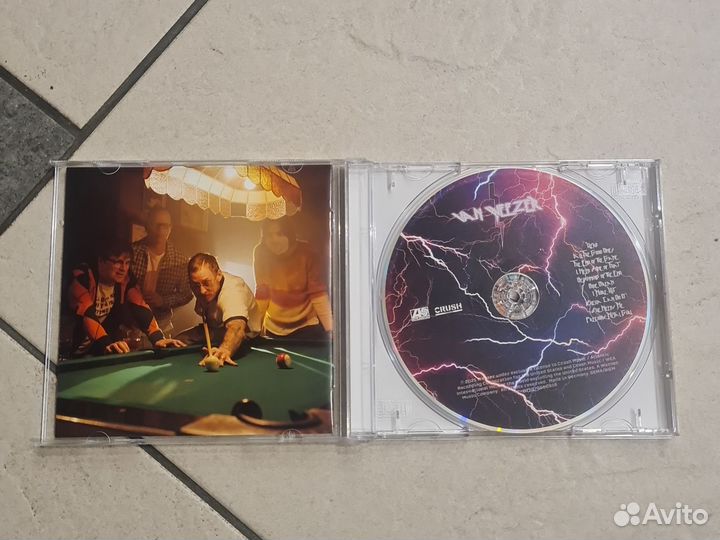 CD weezer - VAN weezer (Made in Europe)