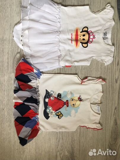 Вещи пакетом на девочку 74-80