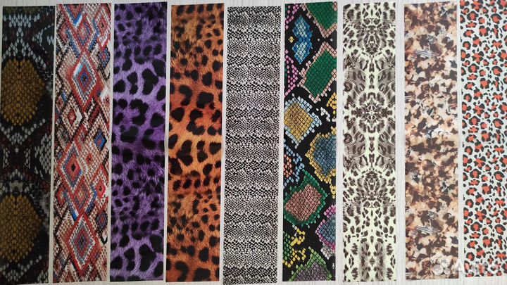 Фольга переводная для ногтей для маникюра