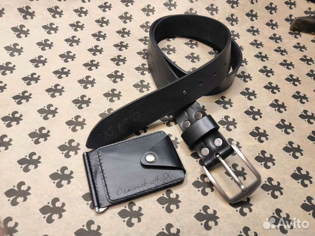 Подарочный комплект из натуральной кожи