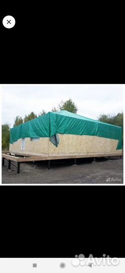 Полог тент для сена