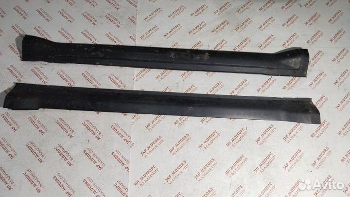 Накладка на порог наружная Mitsubishi Outlander Xl