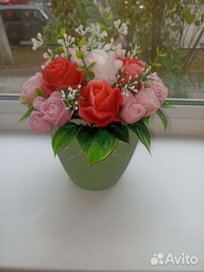 Мыло ручной работы букет