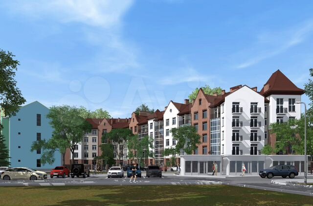 2-к. апартаменты, 58,8 м², 4/5 эт.
