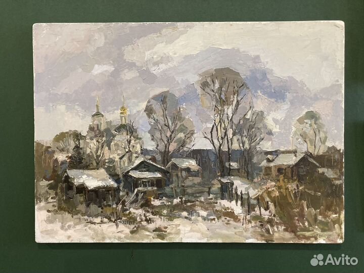 Картина маслом пейзаж