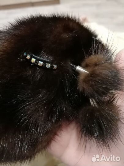 Берет норковый