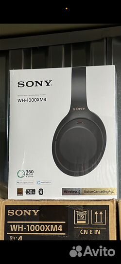 Sony WH-1000XM4 Black \ Silver (Оригинал) Новые