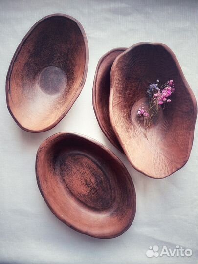 Миска из глины