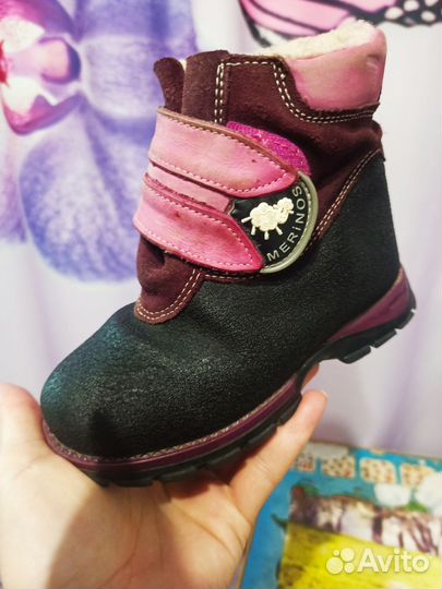 Ботинки зимние для девочки 28 размер